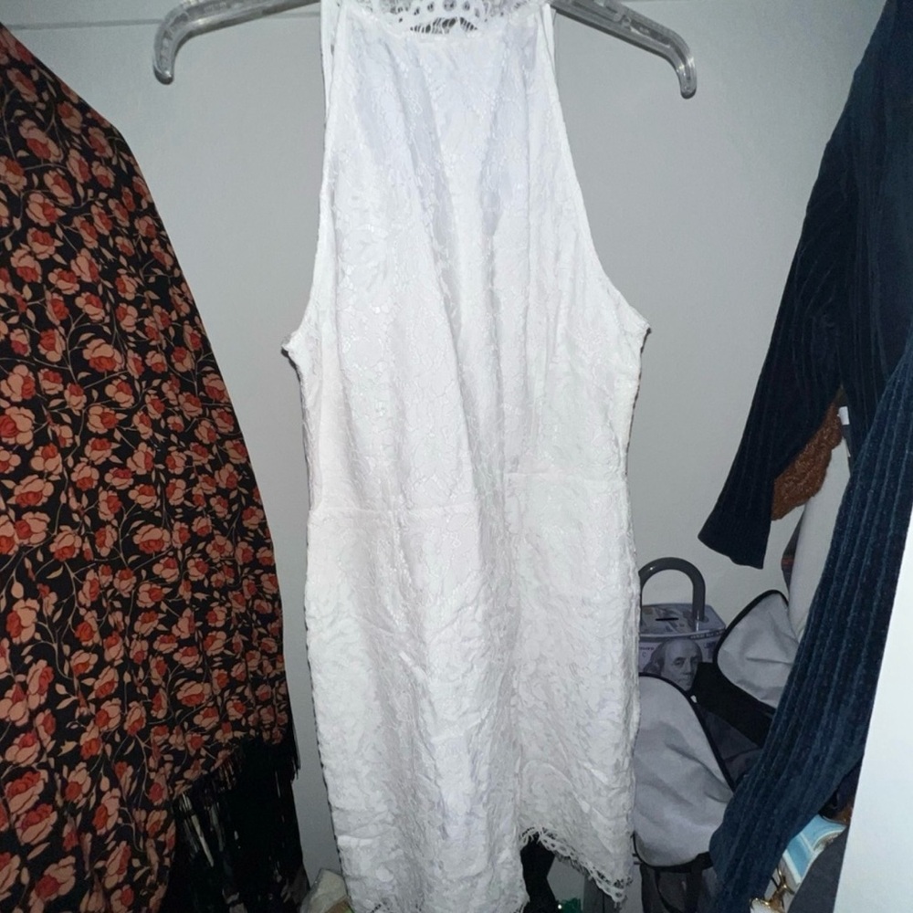 BB Dakota White Lace Dress